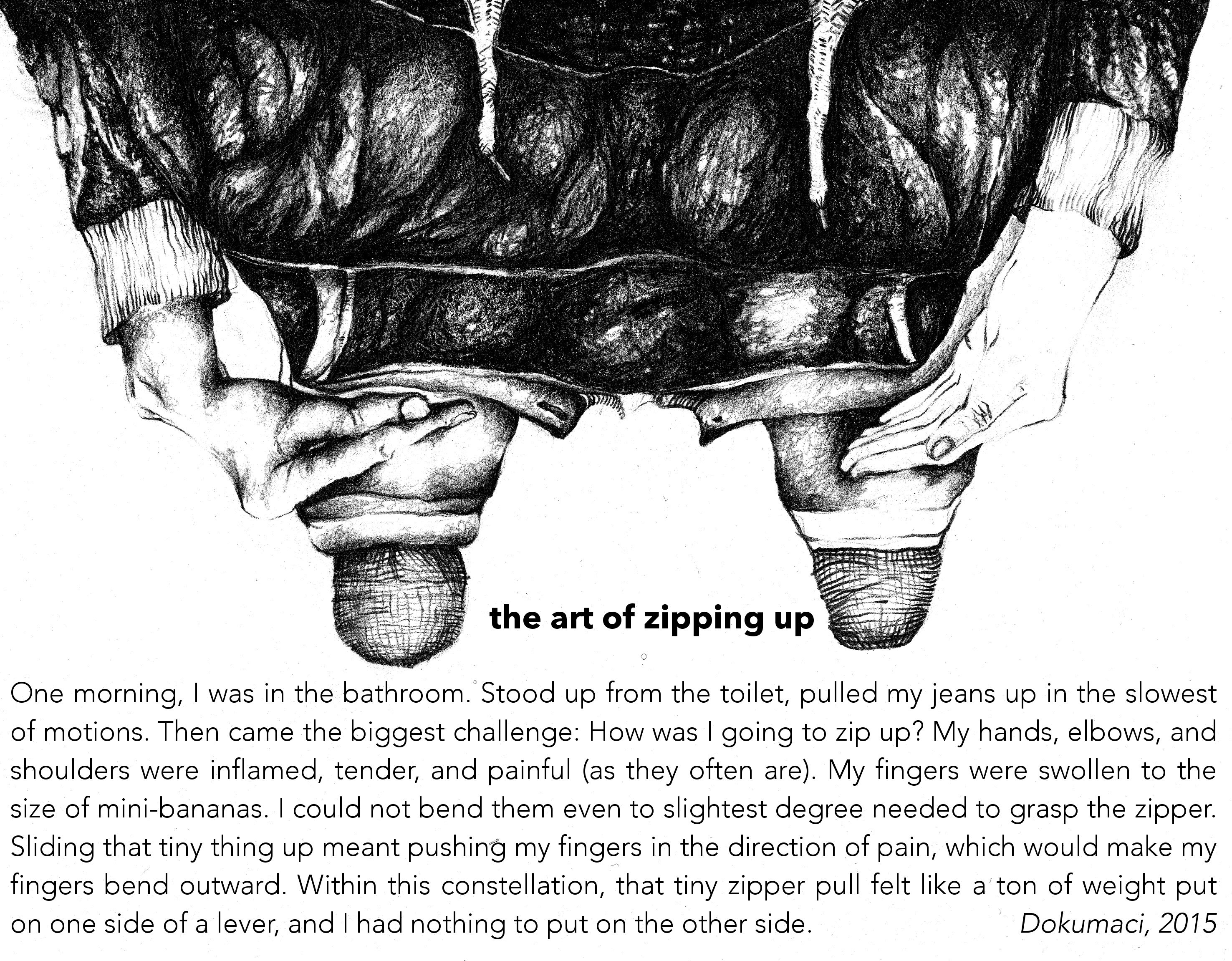 The Art of Zipping Up